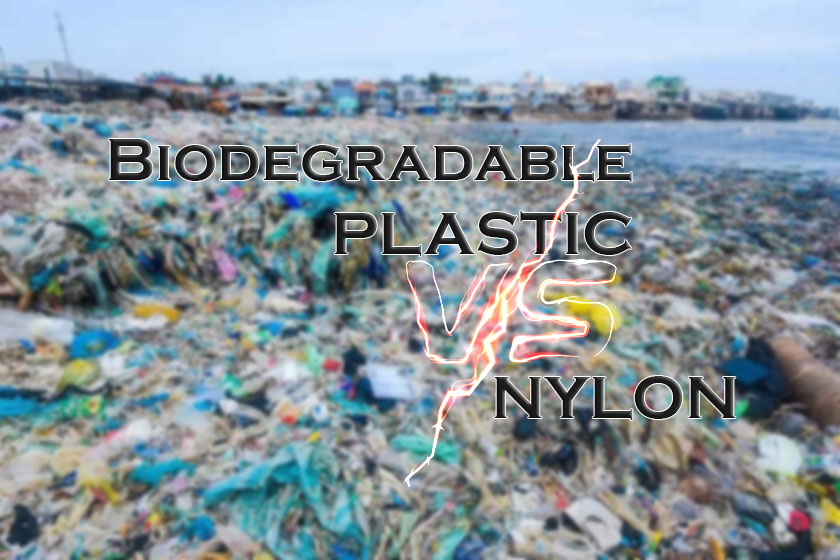 Biodegradable plastic bag vs nylon bag