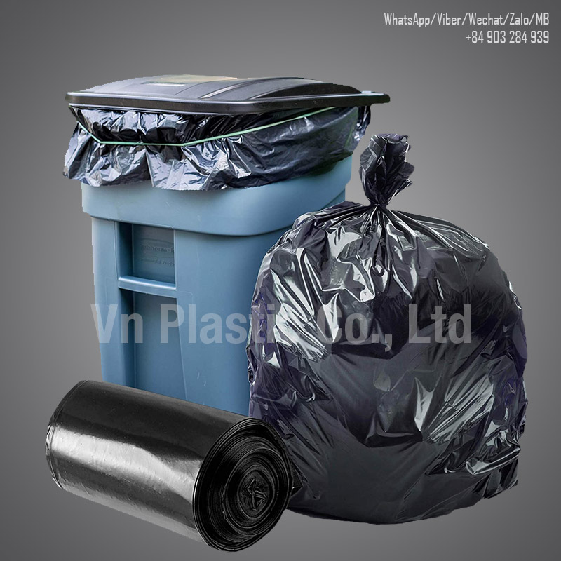 Plastic garbage can, box, carton liner