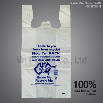 Premium reuse & recycled plastic bag