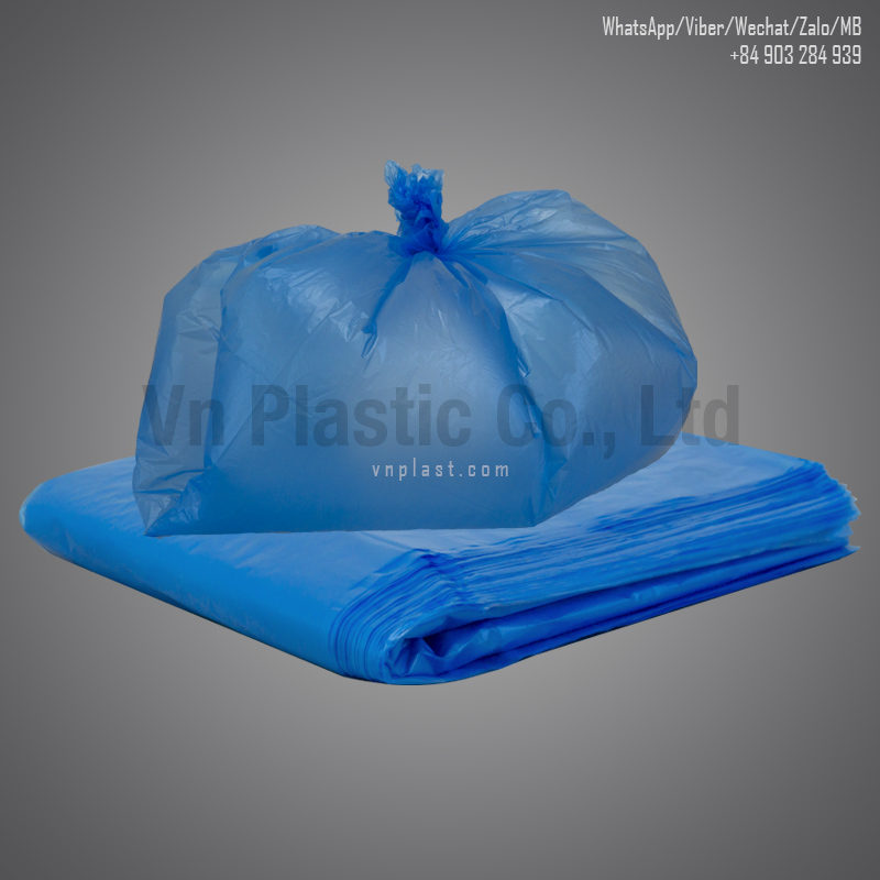 Flat seal loose garbage bag