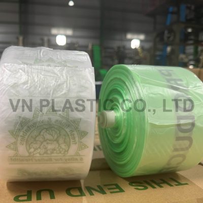 Plastic Fruit Bags on Roll
