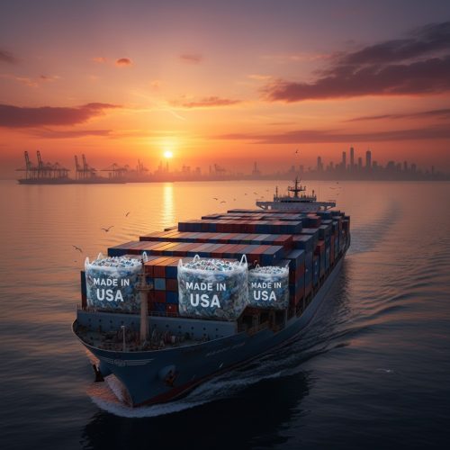 plastic bag export USA