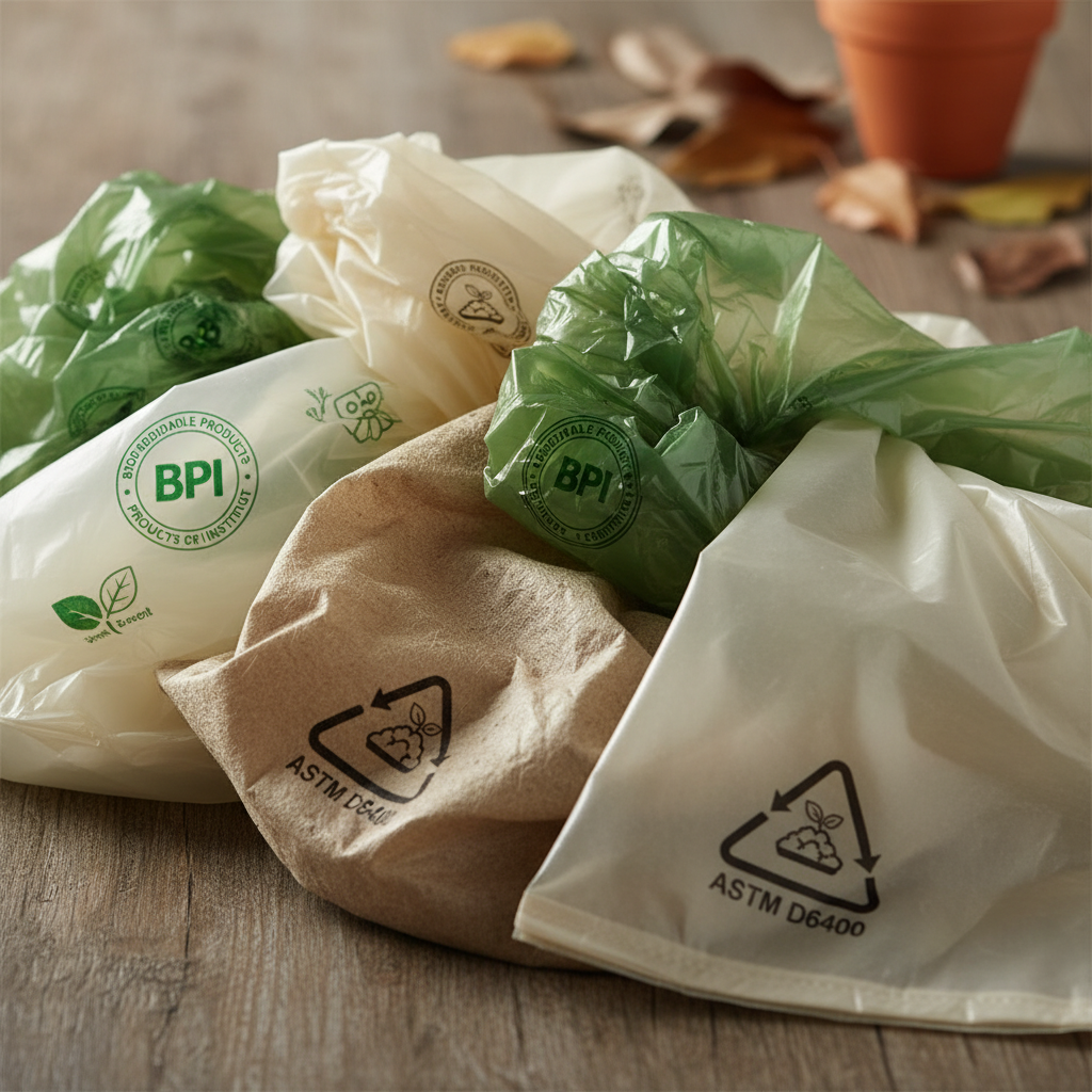 compostable trash bags