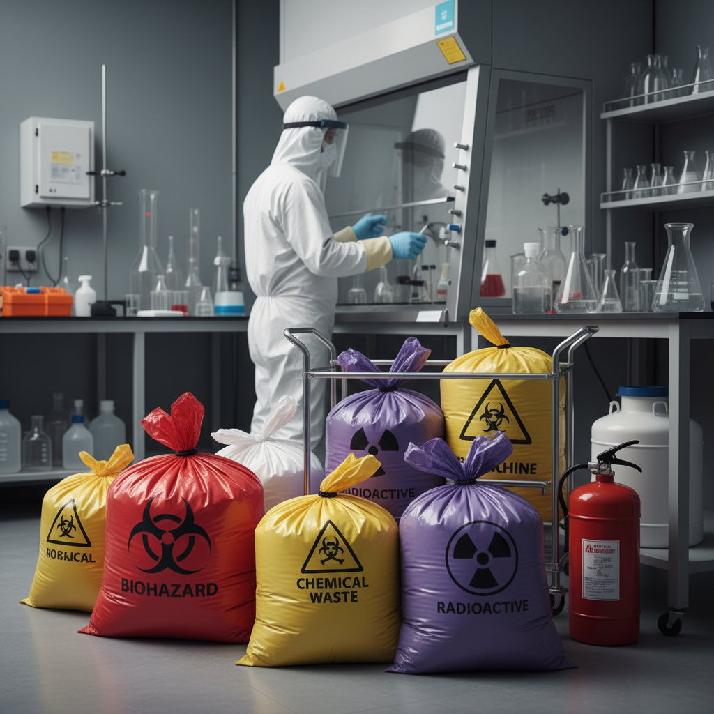 hazardous waste disposal bags