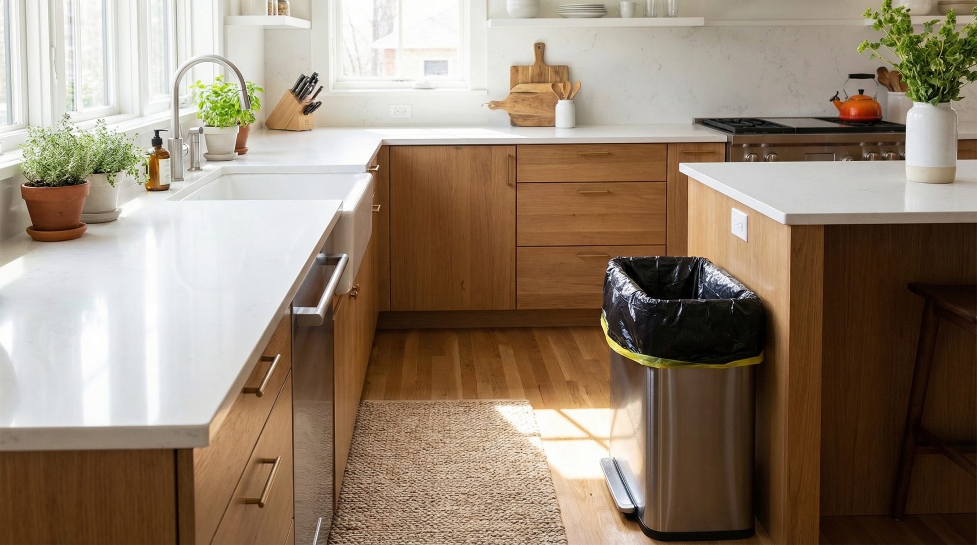 13 gallon trash bags