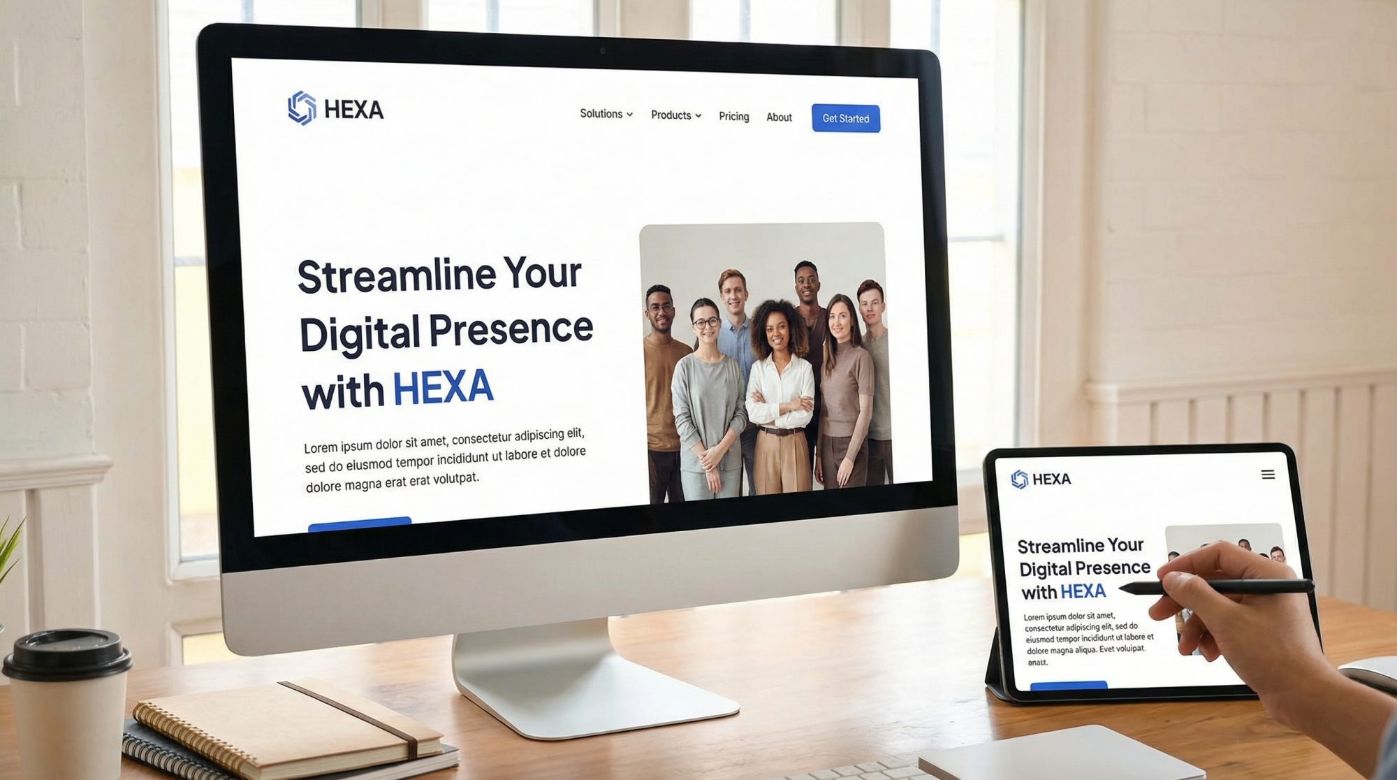 header block template