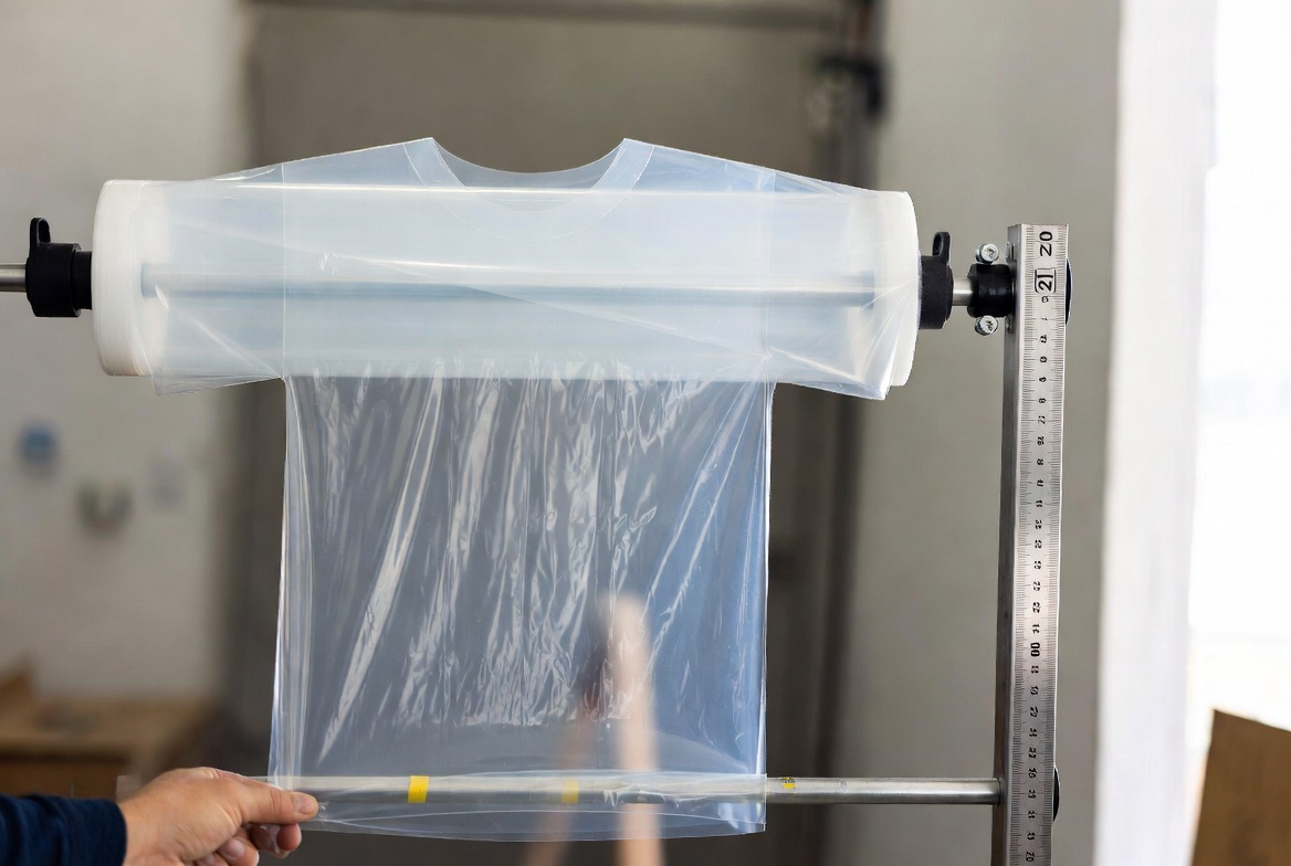 plastic t shirt roll