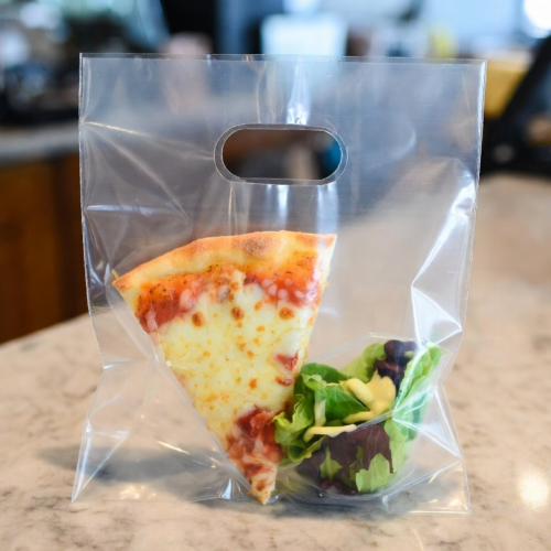 plastic bag for food delivery