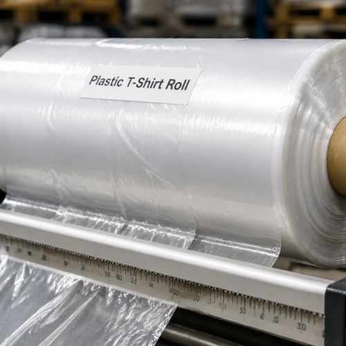 plastic t shirt roll wholesale