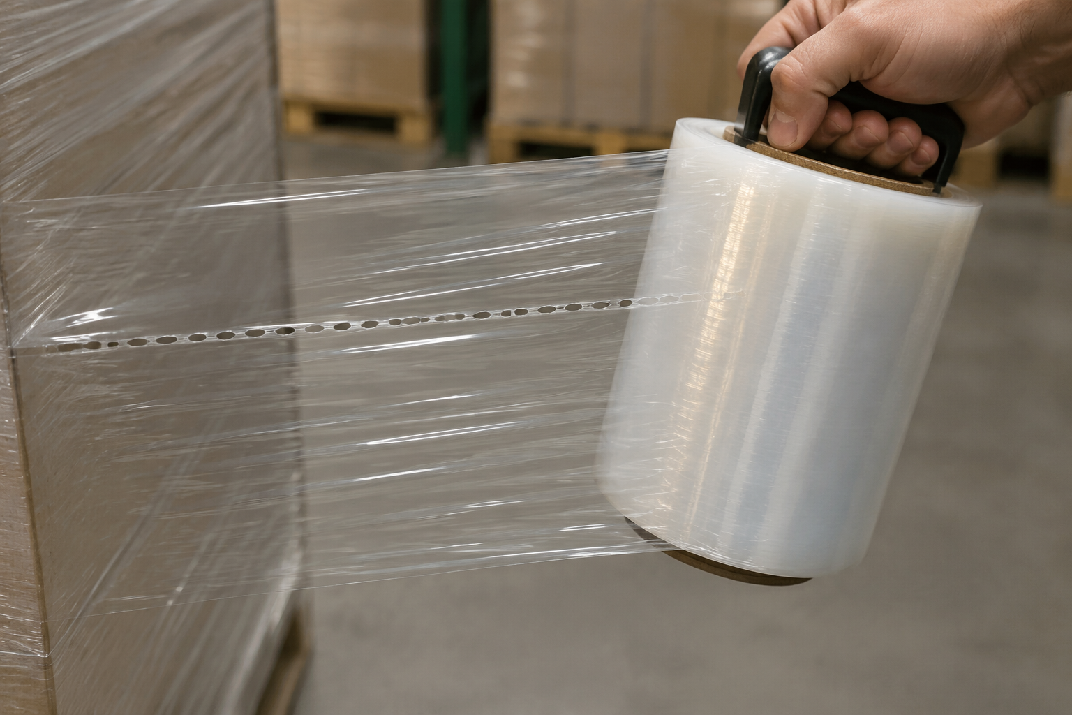 hand stretch film