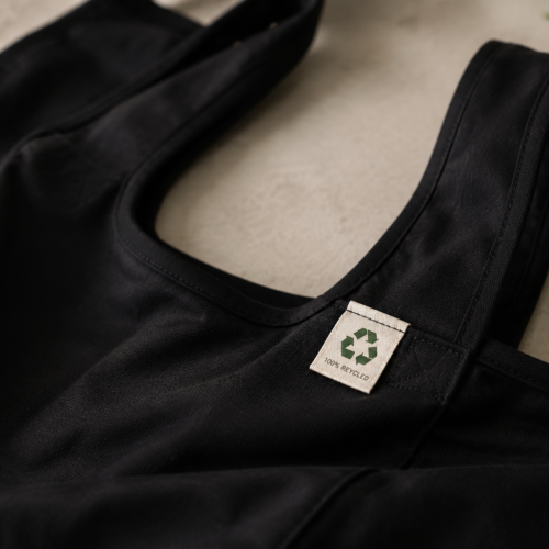 black t shirt bag eco friendly