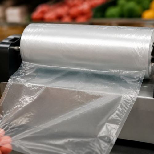 plastic bag roll liner for grocery bags