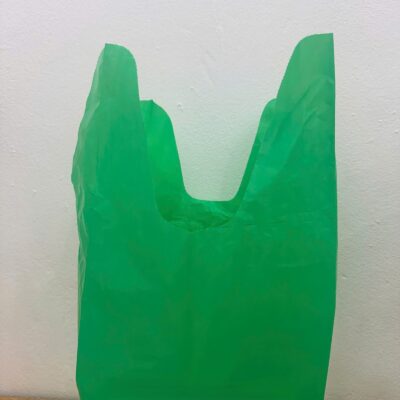 S-Cut Trash Bags on Roll handle and film detail