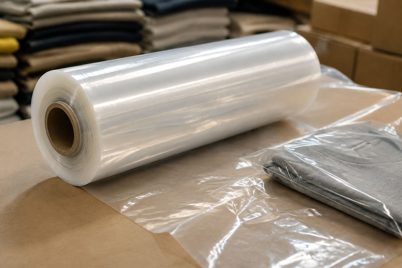 t shirt plastic roll