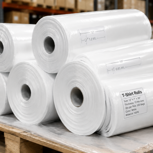 plastic t shirt roll cost