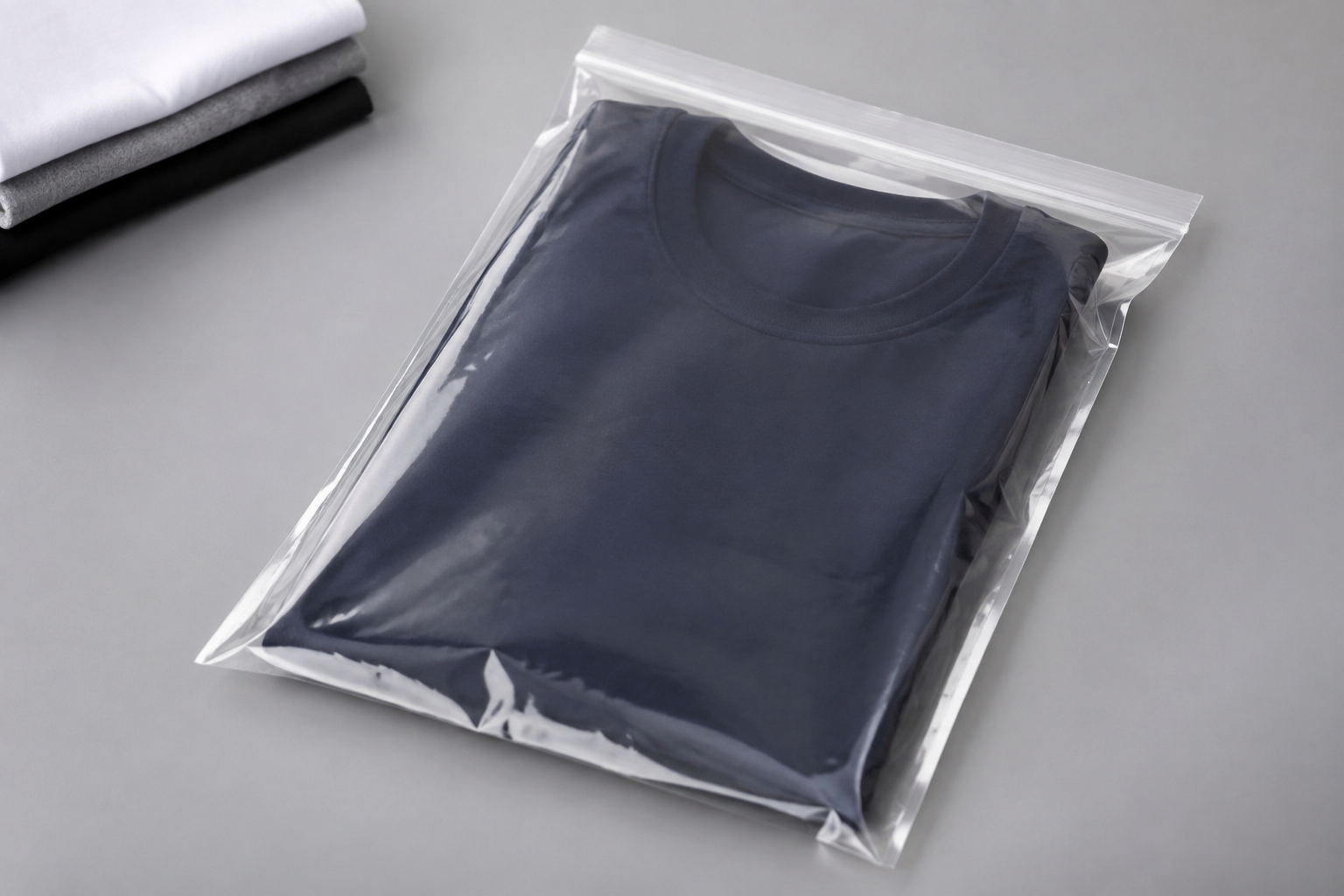 plastic bag for t shirts
