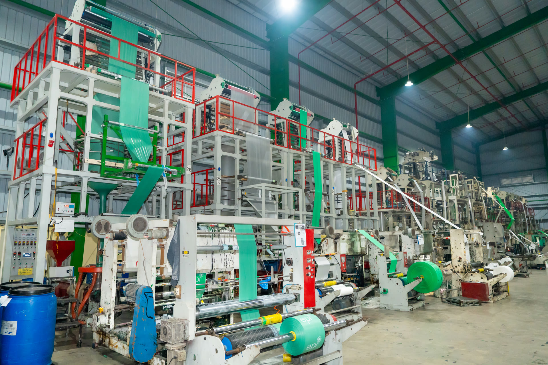 VN Plastic expanded plastic bag production facility in Vietnam