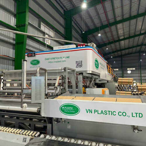 VN Plastic high-performance 450 percent PE stretch film production line