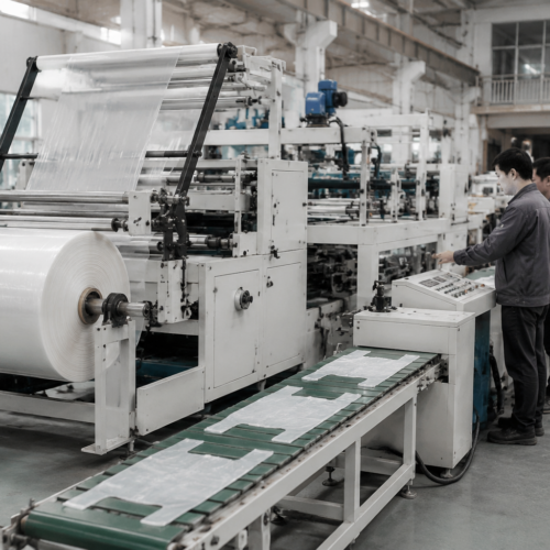 plastic bag machine price