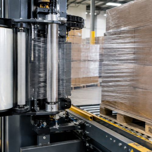 industrial stretch film machine