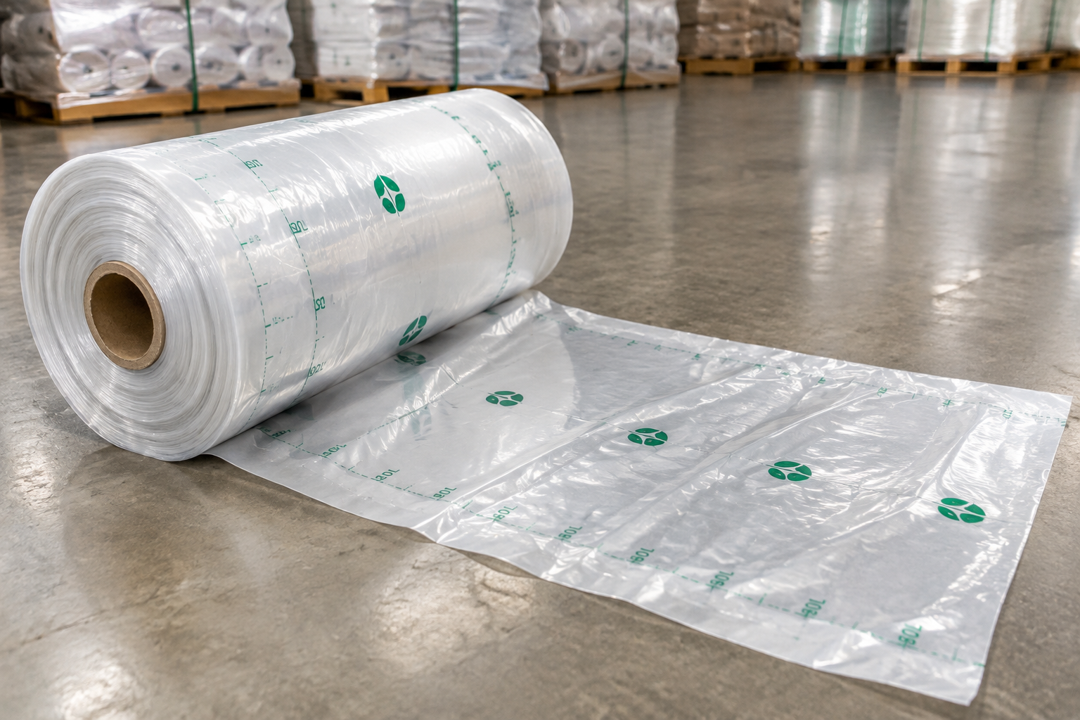 plastic bag roll liner wholesale