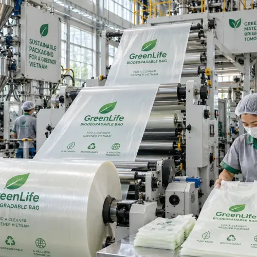 Vietnam Plastic Bag Manufacturer - High Quality Biodegradable Packaging Factory